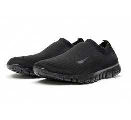 Мужские кроссовки Nike Free Run 3.0 SlipOn черные