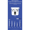 Купить Беспроводные Bluetooth наушники Airdots 2 SE True Wireless Earbuds LED white