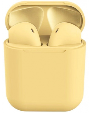 Безпровідні навушники Inpods 12 TWS yellow