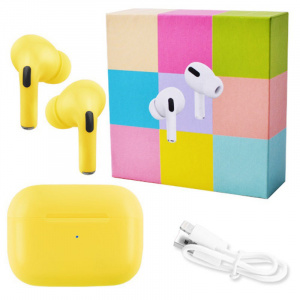 Наушники беспроводные AirPods Pro macaroons yellow