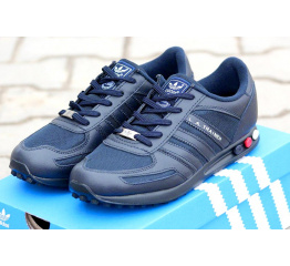 Мужские кроссовки Adidas L. A. Trainer темно-синие