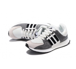 Мужские кроссовки Adidas Originals Equipment Suede белые с серым