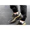 Мужские кроссовки Nike 95 черные с золотым