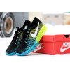 Купить Мужские кроссовки Nike Air 2016 черные с салатовым и голубым