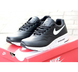 Мужские кроссовки Nike Air 87 черные с белым