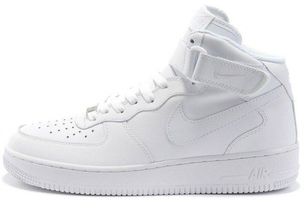 Мужские кроссовки Nike Air Force 1 High белые
