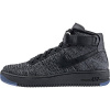 Мужские кроссовки Nike Air Force 1 High Flyknit черные с серым