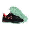 Купить Мужские кроссовки Nike Air Force 1 Low черные с зеленым