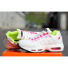 Купить Женские кроссовки Nike Air Max 95 белые с розовым и зеленым