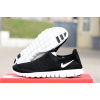 Купить Мужские кроссовки Nike Free Run 3.0 Slip On черные с белым