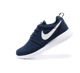 Мужские кроссовки Nike Roshe Run темно-синие