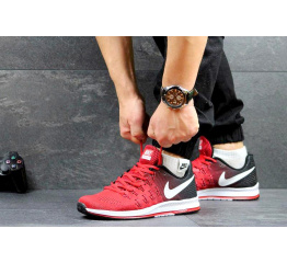 Мужские кроссовки Nike Zoom Pegasus 33 красные с черным