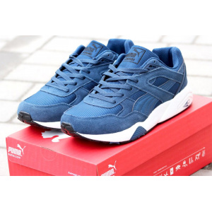 Мужские кроссовки Puma Trinomic R698 синие