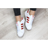 Купить Женские кроссовки Adidas Classics Superstar Hologram белые с красным