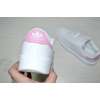 Купить Женские кроссовки Adidas Originals Stan Smith Bold белые с розовым