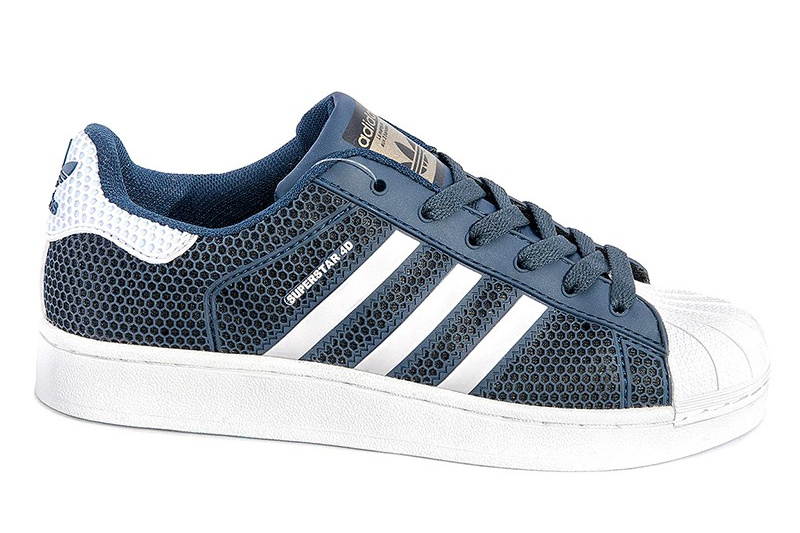 Купить женские кроссовки Adidas Superstar 4D синие в Украине | ASPOLO.ua