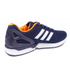 Женские кроссовки Adidas Torsion ZX Flux темно-синие с оранжевым