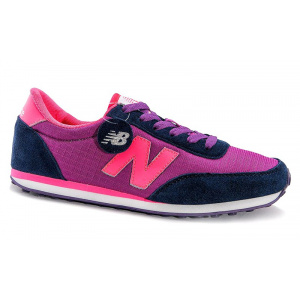 Женские кроссовки New Balance 410 розово-фиолетовые