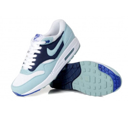 Женские кроссовки Nike Air Max 87 голубые с синим