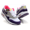 Купить Женские кроссовки Nike Air Max 87 серые с фиолетовым