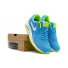Купить Женские кроссовки Nike Air Max 87 Tape голубые с зеленым