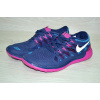 Купить Женские кроссовки Nike Free 5.0 темно-синие с розовым