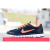 Купить Женские кроссовки Nike Free Run 3.0 темно-синие с оранжевым