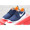 Купить Женские кроссовки Nike Roshe Run темно-синие с оранжевым