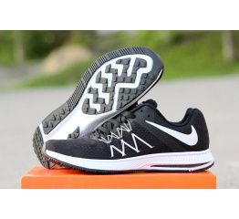 Женские кроссовки Nike Zoom Winflo 3 черные с белым