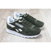 Купить Женские кроссовки Reebok Classic Leather оливковые