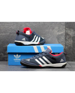 Чоловічі кросівки Adidas Daroga Sleek темно-сині з червоним