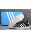 Купить Чоловічі кросівки Adidas Gazelle темно-сині з червоним