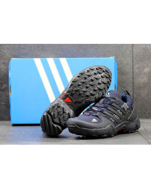 Чоловічі кросівки Adidas TERREX Swift R GTX темно-сині з чорним