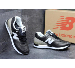 Мужские кроссовки New Balance 574 Lux черные