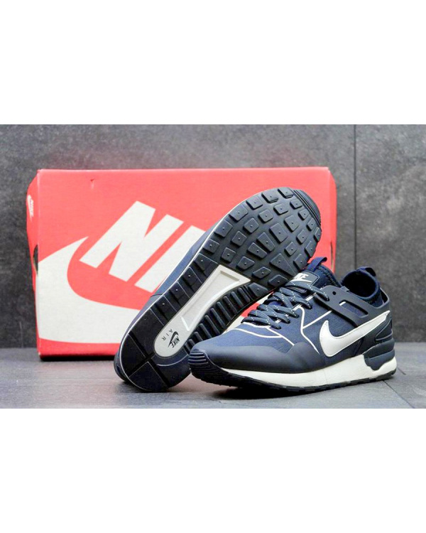 Чоловічі кросівки Nike Air Pegasus 89 Tech темно-сині з білим