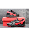 Чоловічі кросівки Nike Air Huarache чорні з червоним