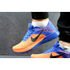 Мужские кроссовки Nike Lunar Launch голубые с оранжевым