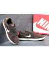 Купить Чоловічі кросівки Nike SB AirMax коричневі