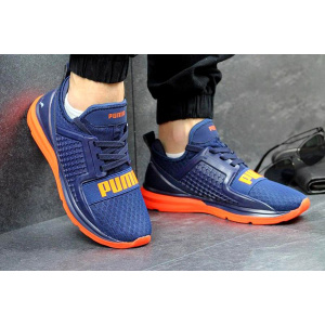 Мужские кроссовки Puma IGNITE Limitless синие с оранжевым