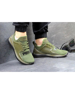 Мужские кроссовки Puma IGNITE Limitless зеленые