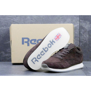 Мужские кроссовки Reebok Classic Leather Crepe коричневые
