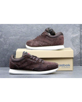 Мужские кроссовки Reebok Classic Leather Crepe коричневые