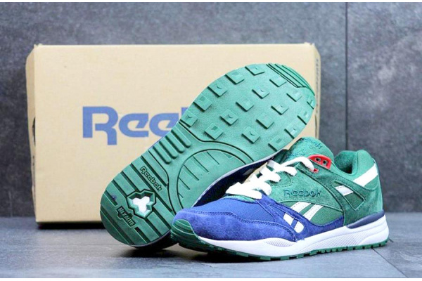 Мужские кроссовки Reebok HEXALITE зеленые с синим