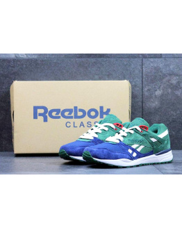 Мужские кроссовки Reebok HEXALITE зеленые с синим