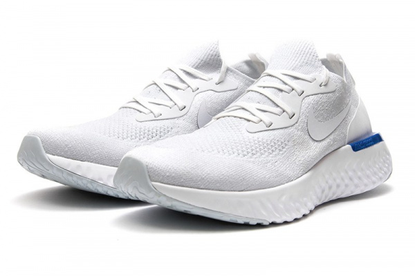 Мужские кроссовки Nike Epic React Flyknit белые