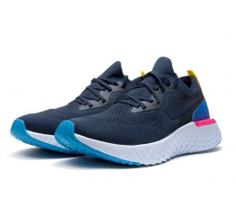Мужские кроссовки Nike Epic React Flyknit темно-синие