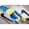 Купить Мужские кроссовки Nike Tiempo Natural IV LTR IC белые с голубым и желтым