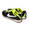 Купить Мужские кроссовки Nike Tiempo Natural IV LTR IC черные с неоново-зеленым