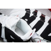 Мужские высокие кроссовки Nike Air More Uptempo '96 Premium белые с черным