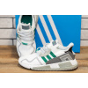Женские кроссовки Adidas EQT Cushion ADV белые с зеленым